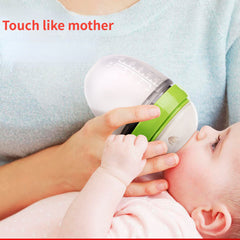 Silicone Milk Bottle 250ml Wide Mouth Bottle for Weaning