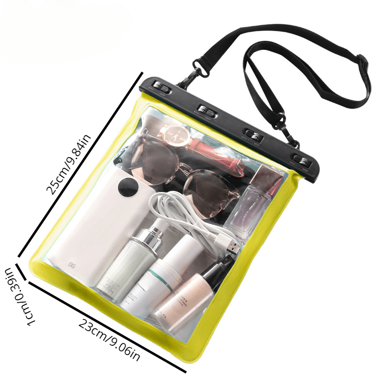 Waterproof Beach Phone Bag Portable Transparent Storage Travel Essential