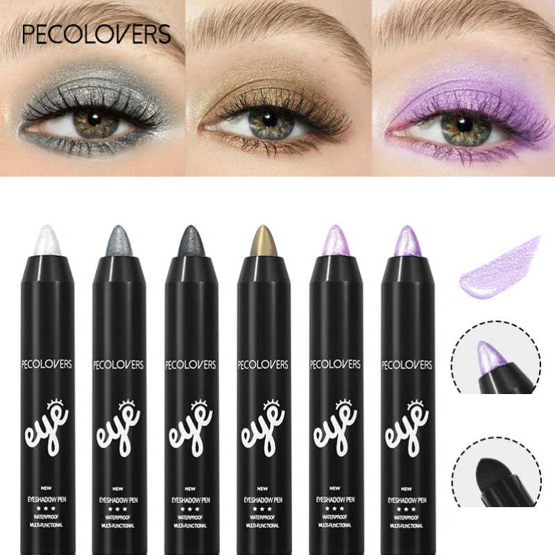 Double Ended Eyeshadow Pencil Monochromatic Eyeliner Stick