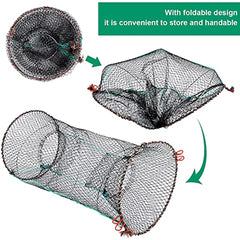 Collapsible Fishing Bait Trap for Crab Minnow Crawfish Lobster and Shrimp