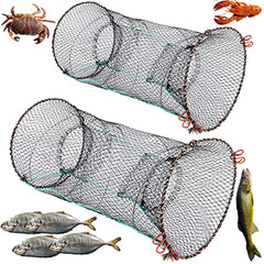 Collapsible Fishing Bait Trap for Crab Minnow Crawfish Lobster and Shrimp