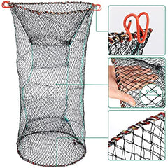 Collapsible Fishing Bait Trap for Crab Minnow Crawfish Lobster and Shrimp