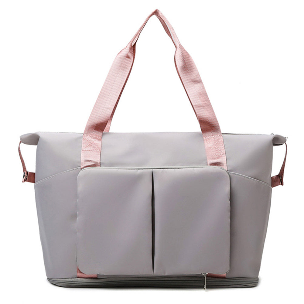 Foldable Luggage Duffle Bag Sports Fitness Gym Bag Weekender Overnight Bag