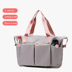 Foldable Luggage Duffle Bag Sports Fitness Gym Bag Weekender Overnight Bag