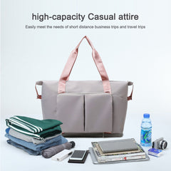 Foldable Luggage Duffle Bag Sports Fitness Gym Bag Weekender Overnight Bag