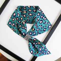 Satin Silky Scarf Inelastic Shawl Wrist Wraps Scarf