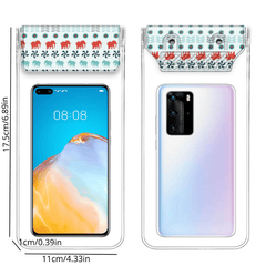 Waterproof Underwater Cellphone Dry Bag Transparent Protective Lanyard