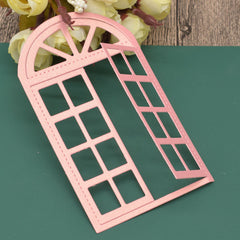 1pc Openable Window Metal Cutting Dies for DIY Scrapbooking Greeting Card Making