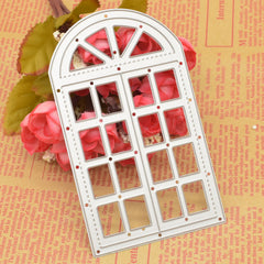 1pc Openable Window Metal Cutting Dies for DIY Scrapbooking Greeting Card Making