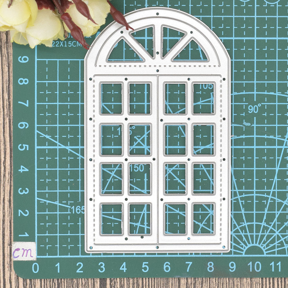 1pc Openable Window Metal Cutting Dies for DIY Scrapbooking Greeting Card Making