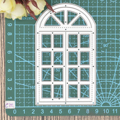 1pc Openable Window Metal Cutting Dies for DIY Scrapbooking Greeting Card Making