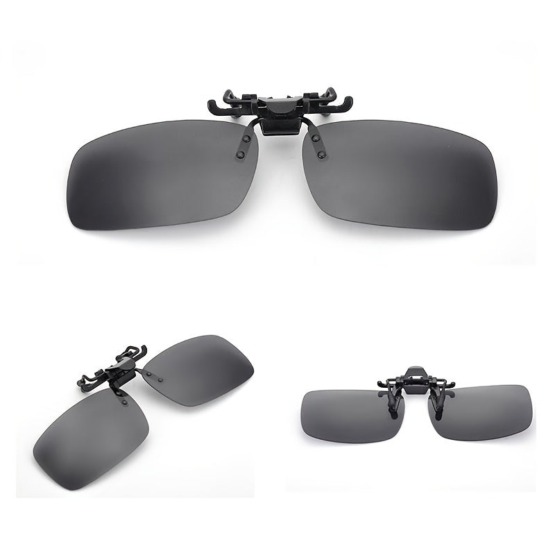 Men's Polarized Clip On Sunglasses UV Protection