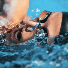 Swimming Kit with Bag Cap Goggles Earplugs Nose Clips