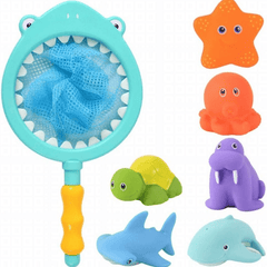 7pcs Bath Squeeze Bathtime Fun Plastic Squirter Toys for Kids