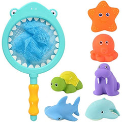 7pcs Bath Squeeze Bathtime Fun Plastic Squirter Toys for Kids