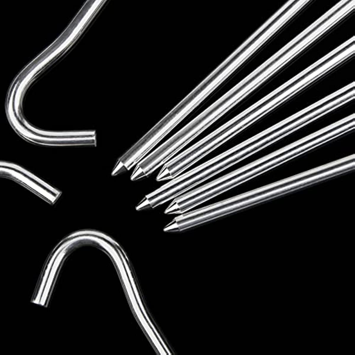 Aluminum Camping Tent Stakes Lightweight Canopy Pegs