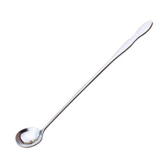 Stainless Steel Long Handle Spoon for Measuring Honey Milk Tea Powder