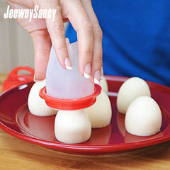 6pcs Silicone Egg Cups Egg Cooker Non Stick Egg Poaching Cups Kitchen Gadgets