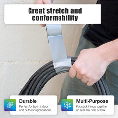 10M Sticky Duct Repair Tape - Waterproof Seal Carpet Tape