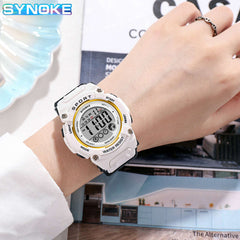 Kids Waterproof Sports Electronic Watch for School