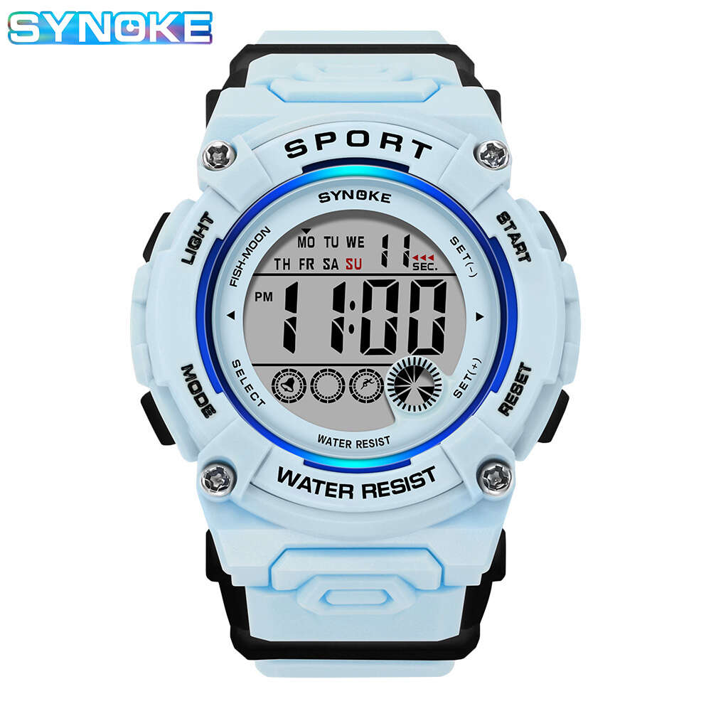 Kids Waterproof Sports Electronic Watch for School