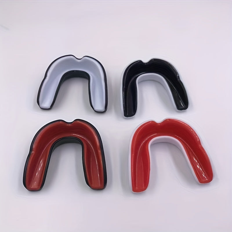 4pcs Sports Mouth Guard Ultimate Protection with Case