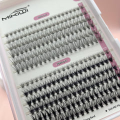 Soft Natural C Curling Cluster Lashes 6-12mm Individual Lashes Extensions