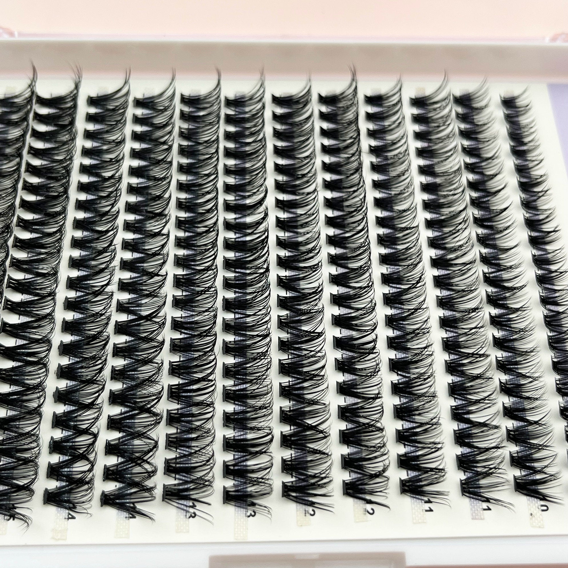 Cluster Lashes 240Pcs 30D 40D D Curling Lash Extensions Soft And Natural