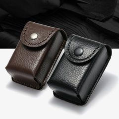 Foldable PU Leather Glasses Bag for Men and Women