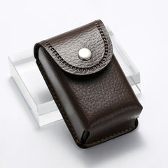 Foldable PU Leather Glasses Bag for Men and Women