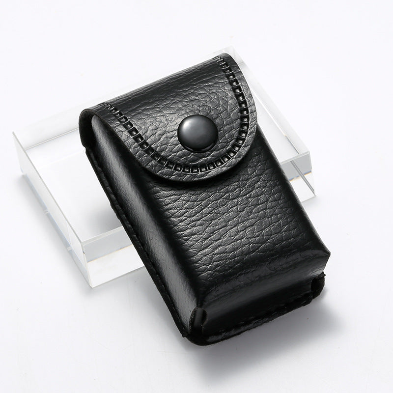 Foldable PU Leather Glasses Bag for Men and Women