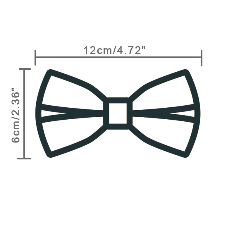 Polyester Bowtie Men's Casual Neckwear Wedding Party Suits Bow Tie