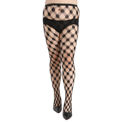 Sexy Stockings Women's Plus Fishnet Stretchy Panty