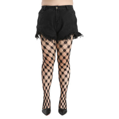 Sexy Stockings Women's Plus Fishnet Stretchy Panty