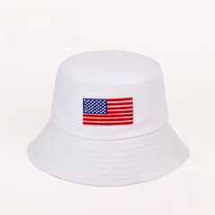 Unisex Sunshade Bucket Hat American Flag Sun Hat