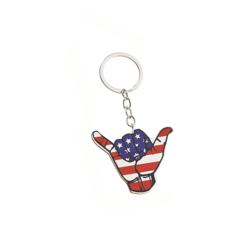 US Flag Key Chain Pendant, Independence Gift