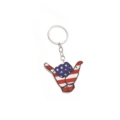 US Flag Key Chain Pendant, Independence Gift