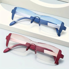 Anti Light Reading Glasses Bifocal Presbyopia Glasses 1.0-4.0