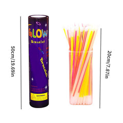 100pcs Glow Stick For Emergency And Entertainment Long Lasting