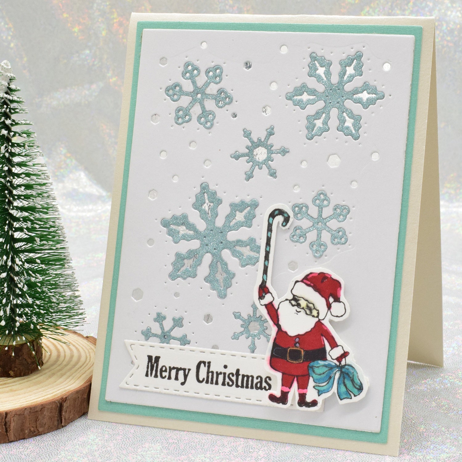 Christmas Snowflake Edge Cutting Dies Stencils DIY Scrapbooking Xmas Gift