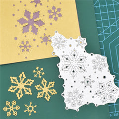 Christmas Snowflake Edge Cutting Dies Stencils DIY Scrapbooking Xmas Gift