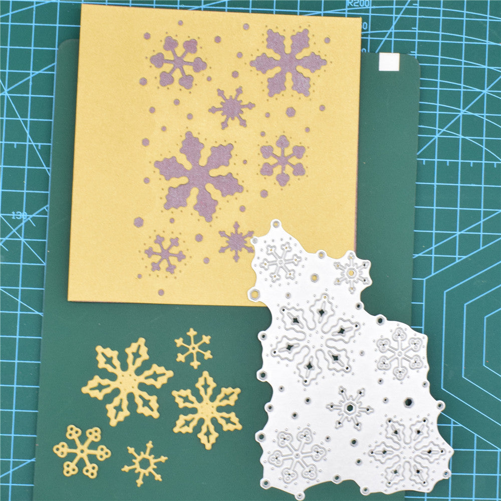 Christmas Snowflake Edge Cutting Dies Stencils DIY Scrapbooking Xmas Gift