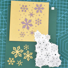 Christmas Snowflake Edge Cutting Dies Stencils DIY Scrapbooking Xmas Gift