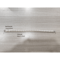 2pcs Magnetic Tiebacks for Curtains Faux Pearl Beads Holdbacks
