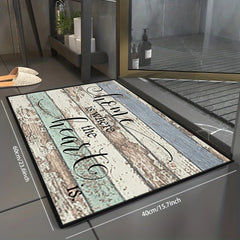Vintage Kitchen Rug for Anti Fatigue Comfort Machine Washable Runner