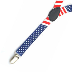 American Flag Pattern Suspenders for Men