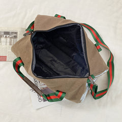 Large Capacity Cylinder Fitness Bag Portable Casual Luggage Bag