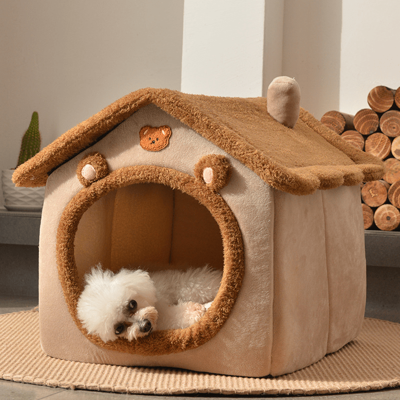 Removable Sofa Mat Pet Basket for Cozy Winter Comfort