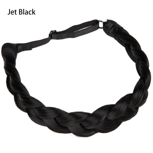 Braid Wig Headband Hair Extension Stretch Hair Piece Hair Accessories