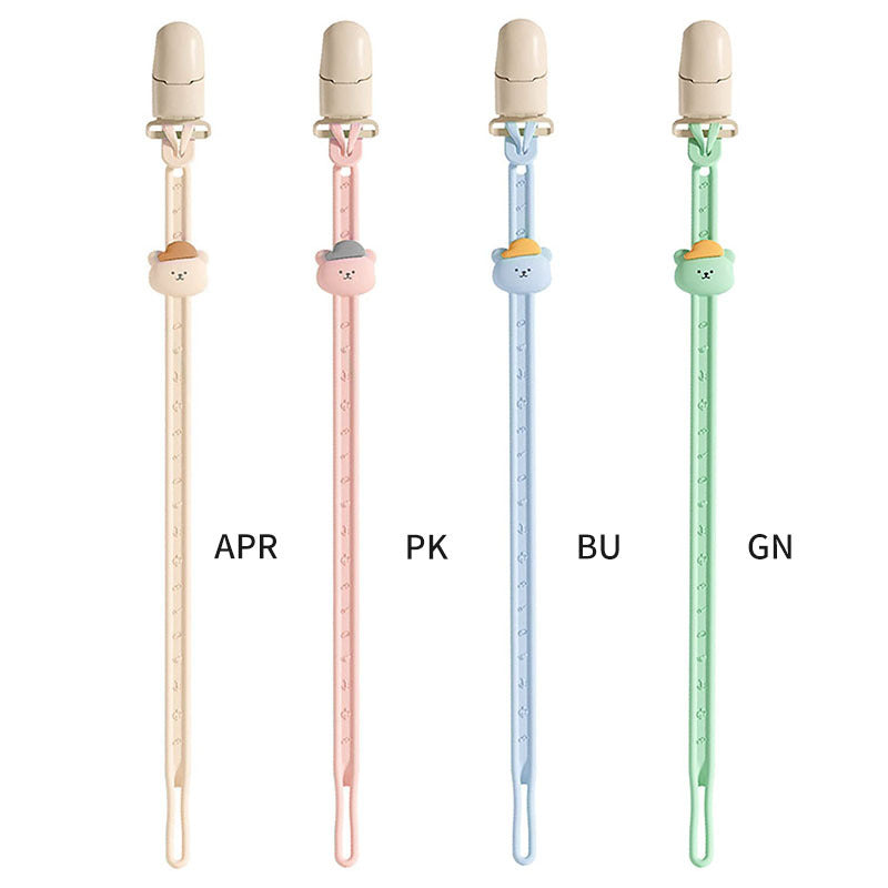 Anti-drop Silicone Pacifier Strap Teether Chain